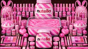 Слайм АСМР 💗Розовая Нутелла 💗Видео АСМР