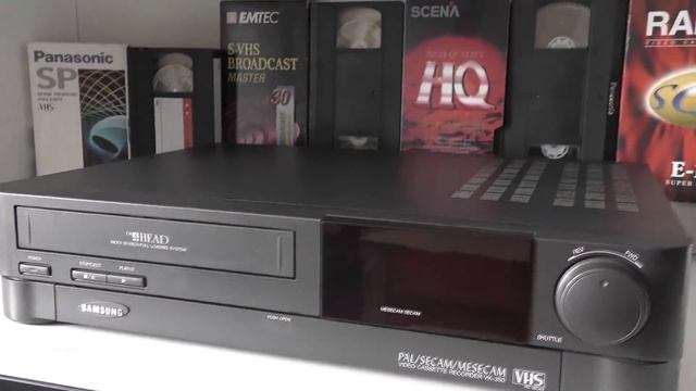 Крутой видеомагнитофон из прошлого Samsung VK 350