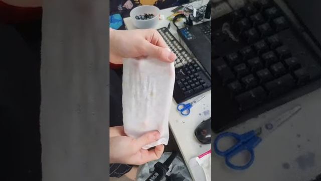 разбираю и чищу клавиатуру