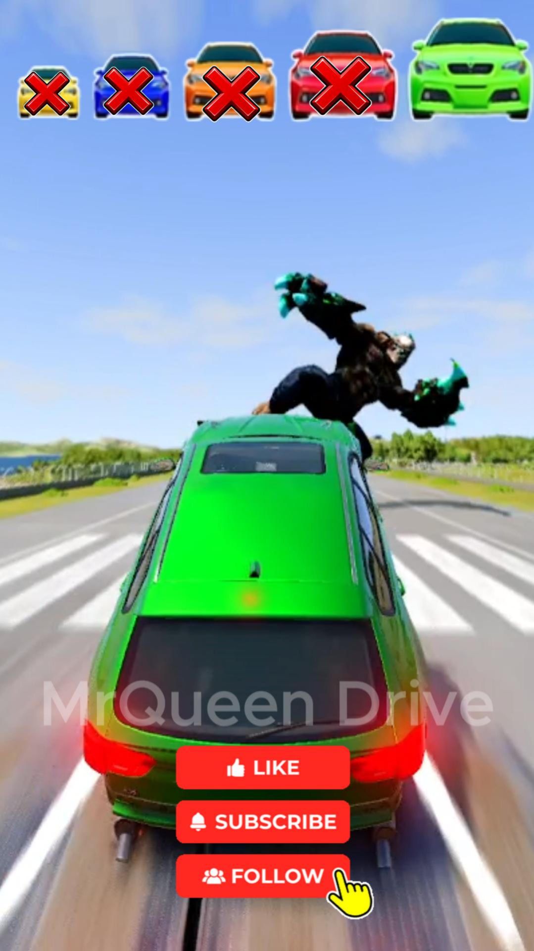 БОЛЬШАЯ И МАЛЕНЬКАЯ МАШИНКА ПРОТИВ МОНСТРА