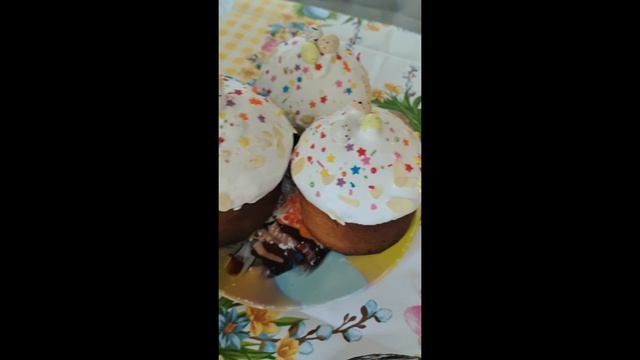 Со светлой Пасхой/пасхальные куличи #Shorts