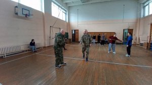 Укол палкой в живот_Защита