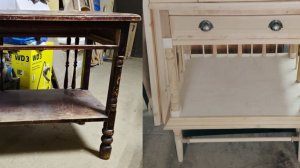 Глаза боятся, а руки делают... Этажерка обрела новую жизнь!