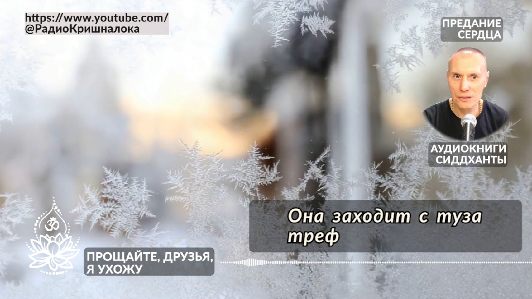 Прощайте друзья я ухожу. Аудиокниги Сиддханты Вячеслава Чернина