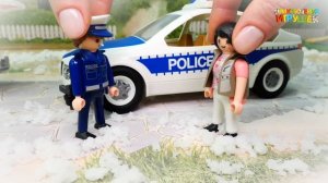 Мультики для детей с машинками - Снежная буря! Мультик про машинки и погоню для детей