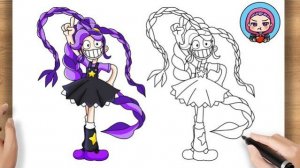 КАК НАРИСОВАТЬ ЛИЛИ ЛАВБРЕЙДЗ ЛЕГКО | POPPY PLAYTIME ГЛАВА 5 УЧИМСЯ РИСОВАТЬ ВМЕСТЕ ВОТ РЕАЛЬНО