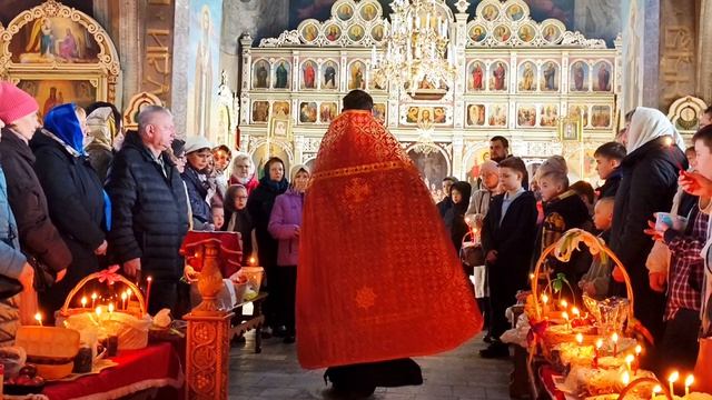 Сыктывкар.Кируль .Пасха 2026 г.(освещение куличей)
