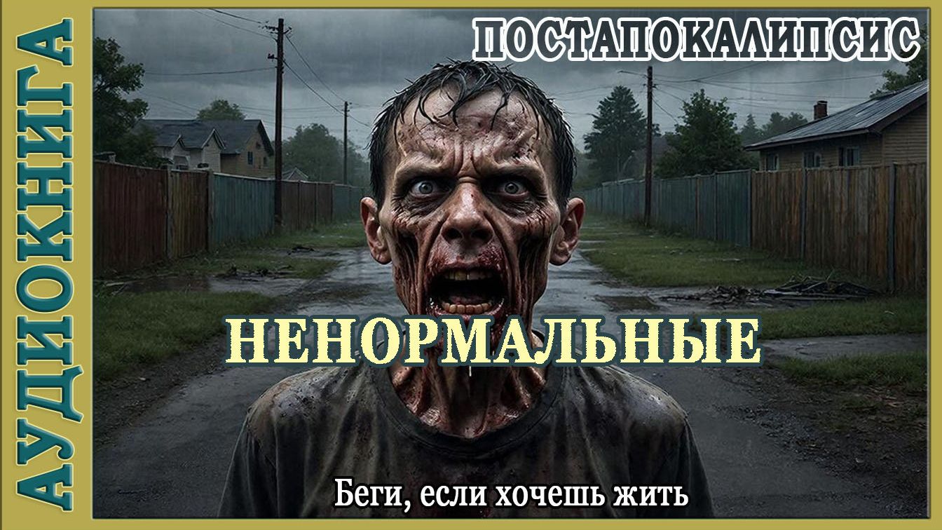 Ненормальные. Беги, если хочешь жить. Аудиокнига Постапокалипсис