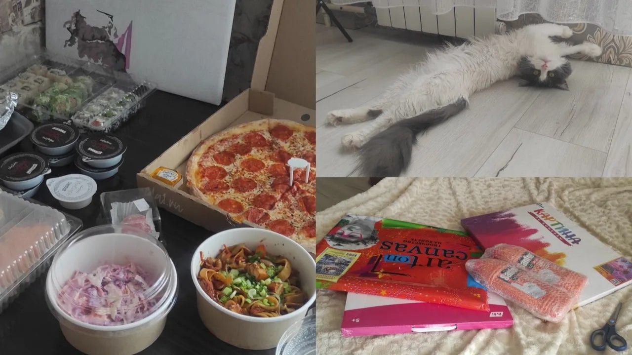 АРХИВ 2024 L Vlog: погружаюсь в творчество | проблемы с питанием | 31.03-02.04