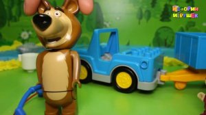 Видео для детей - игрушечные машинки.