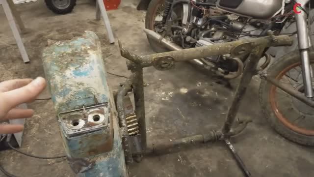 Восстановление мотоцикла _Днепр_. Часть - 11 _ Крыло