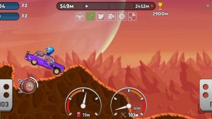 Тестирую машину москвич в игре Hill dash racing 🏎️😂🥳