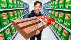 Я купил самые большие в мире закуски.