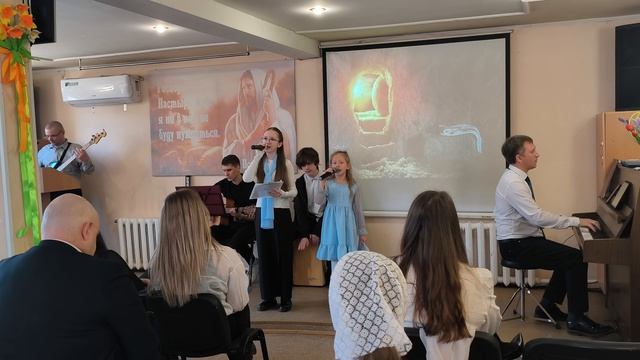 Дети поют песню на пасху смотреть онлайн