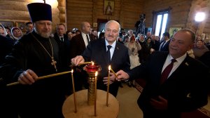 Лукашенко на Пасху: Это любимые мои храмы! // Полная речь. Апрель, 2026