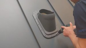 Установка VILPE® CLASSIC VINO 2K проходного элемента