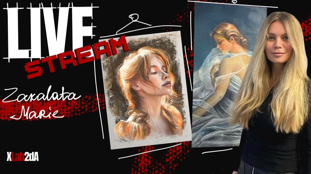 Kартина маслом на холсте - Zakalata Marie