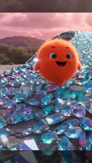 Оранжевый шарик