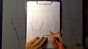 Продолжение брюк без бокового шва