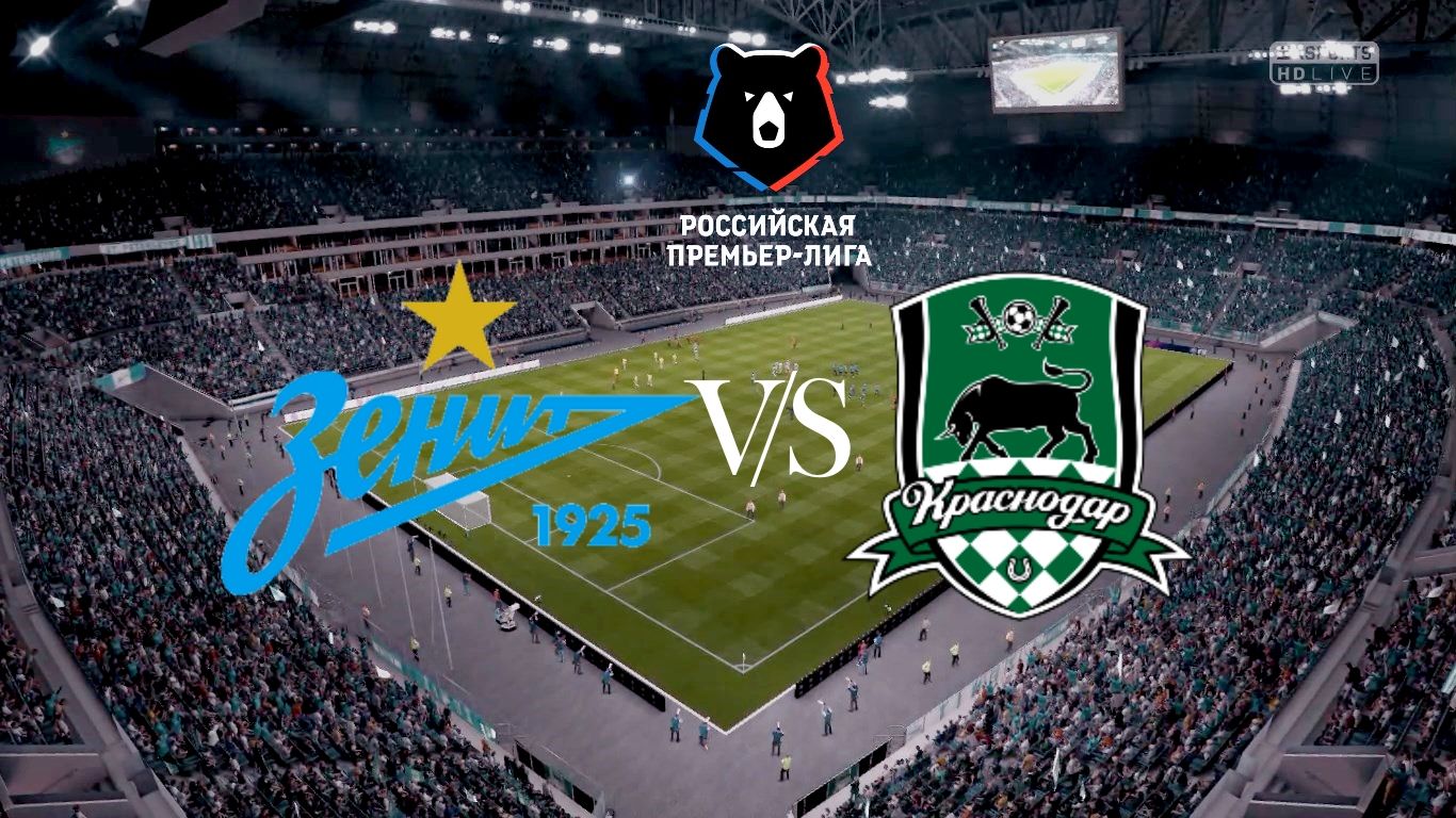 Зенит - Краснодар Обзор матча 12.04.2026. Чемпионат России.