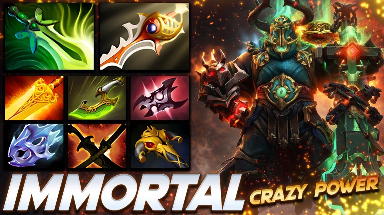 Wraith King Skeleton Crazy Power — профессиональный геймплей в Dota 2 [Смотри и учись]