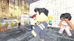 SCP лагерь - все серии подряд (страшная история в роблокс)