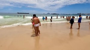 ☀ Пляж Копакабана - Прекрасный день в Бразилии