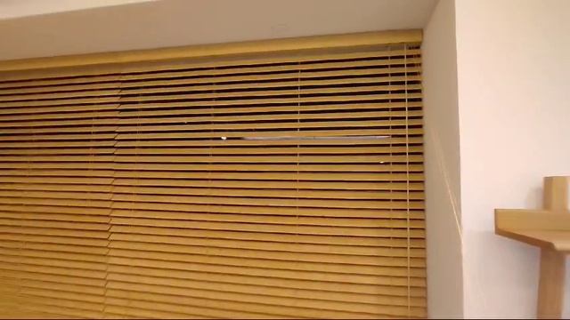 Горизонтальные жалюзи Система  Coulisse 50 мм. Бамбук натуральный. SVIL