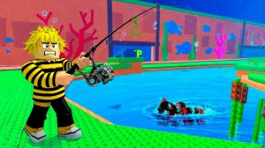 СБЕГИ ОТ ЦУНАМИ 🔥ЛУЧШИЙ СПОСОБ ПОЙМАТЬ ИНФИНИТИ БРЕЙНРОТА в ФИШИНГ ОБНОВЛЕНИИ в Escape Tsunami