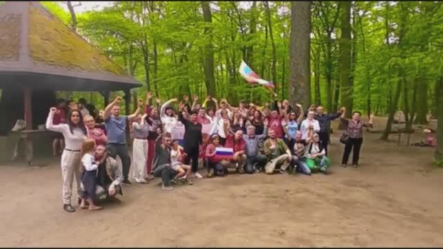 07.05.2023 г. Народные гуляния  в честь дня Победы .франкфурт-на-Майне.