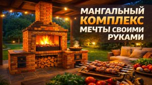 МАНГАЛЬНЫЙ КОМПЛЕКС СВОИМИ РУКАМИ ЗА 10 ДНЕЙ Проект Порядовка
