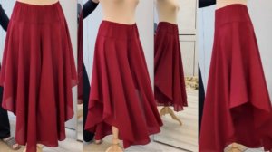 БРЮКИ-ШОРТЫ НЕОБЫЧНОГО КРОЯ. Раскладка и раскрой брюк солнце без объяснений.