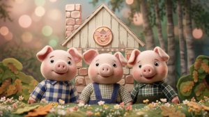 Спектакль "Три поросенка". Студия кукольного театра "Би-Ба-Бо". Фестиваль "России яркие таланты"