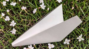 Самолетик из бумаги. На мой взгляд самый лучший