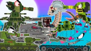 Все серии.Битва Монстров.Смертельная битва.Мультики про танки.