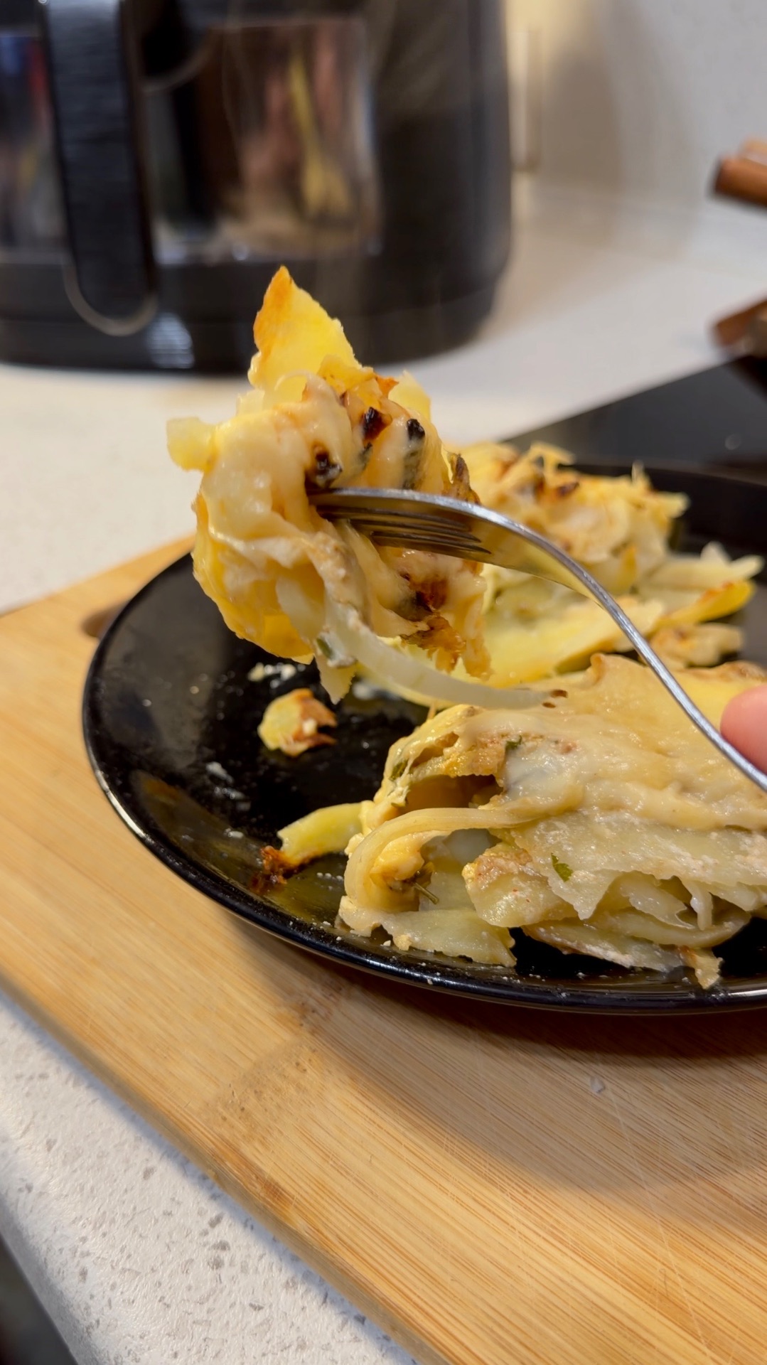 Рыбная запеканка с картошкой