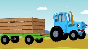 Синий трактор. Развивающая игра