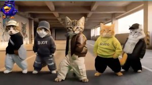 МУЛЬТИК ДЛЯ ДЕТЕЙ. ЭТИ КОТЫ 🐱🐱🐱 КРУТЫ! ТАНЦУЮТ ХИП-ХОП. КОТЫ МЕМЫ. МУЛЬТФИЛЬМЫ ДЛЯ ДЕТЕЙ.