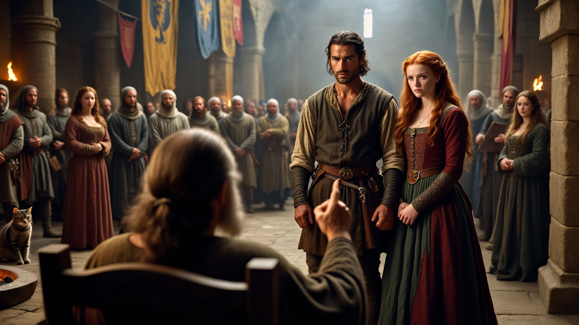 Барон отдал дочь за хромого кузнеца в наказание… но утром весь замок онемел