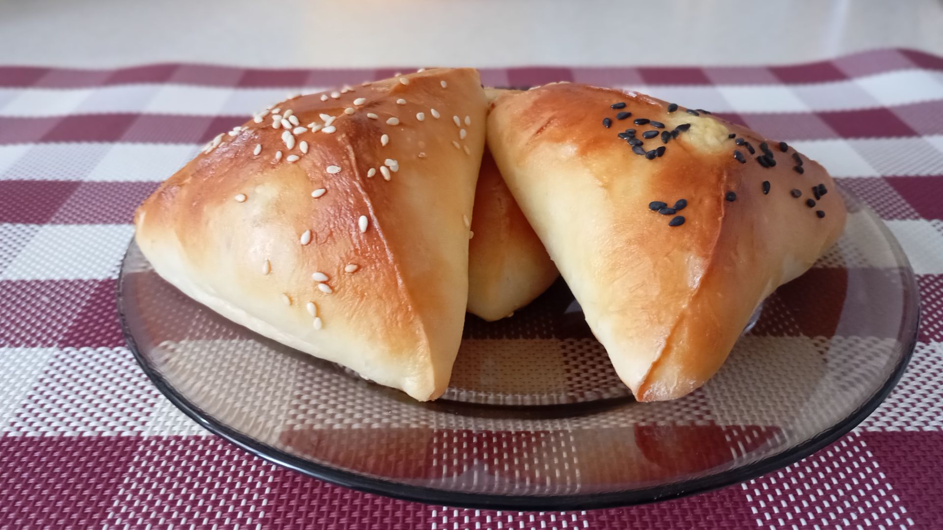 Выпечка к Пасхе. Треугольники с ТВОРОГОМ и СЫРОМ.