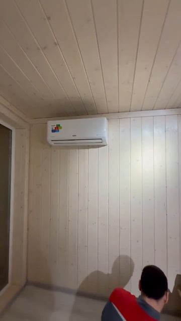 Установка кондиционера в модульном доме