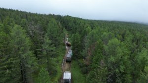 Подъём в облаках с квадрокоптера. Экспедиция "Забытые дороги Хамар-Дабана".
