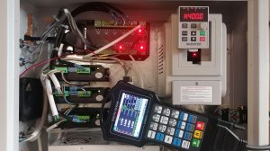 Блок управления для очередного настольного станка с ЧПУ