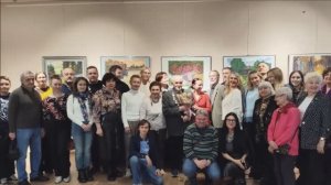 Открытие выставки В.В.Тимофеева "Вдохновение длиною в жизнь", МВЦ г.Серпухов, 11 апреля 2026г.