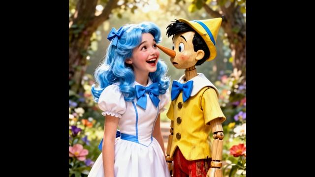 Мальвина и Буратино