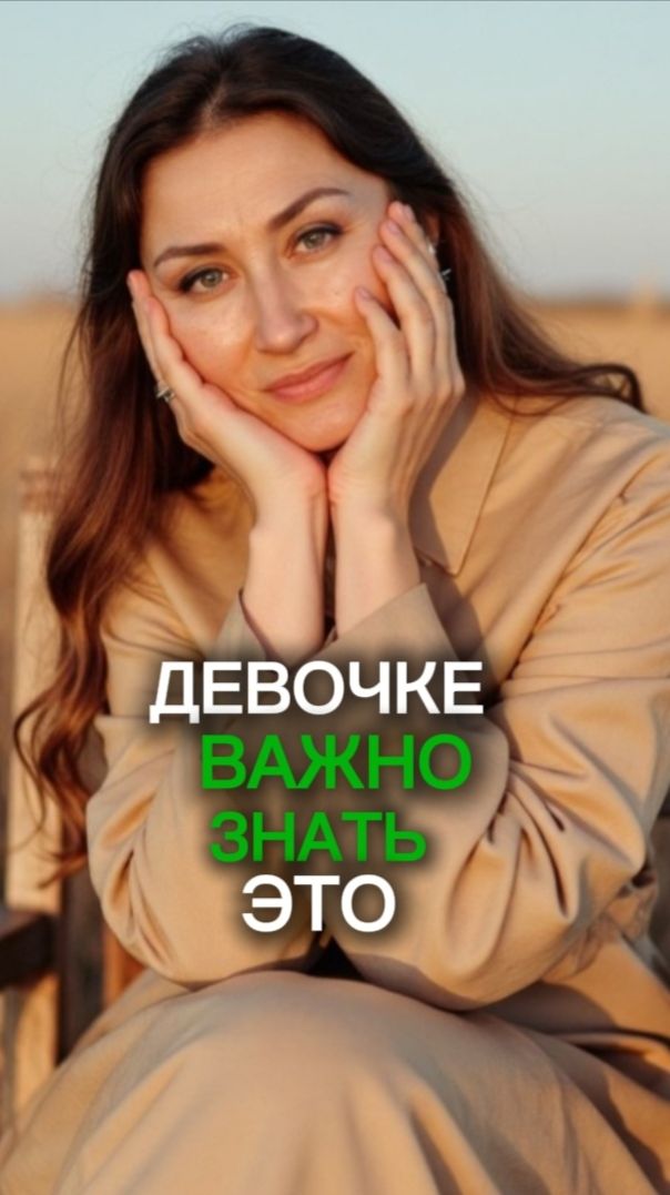 Девочке важно понимать, в каком мире она живёт