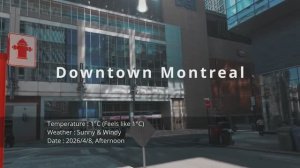 🌞🌬️Early_Spring_Walk___Sunny_&_Windy_Downtown_Montreal