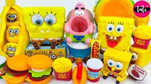 Играем в игрушки из мультика Спанч Боб. Мультфильм для детей. ASMR АСМР