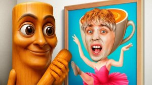 Экстремальный КАМУФЛЯЖ за $1 vs $100,000 ! Влад Бумага А4  Влад А4