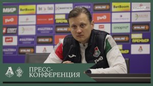 Галактионов: Во втором тайме пытались игру усилить, сделать крен в сторону атаки